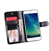 iPhone 6 Plus / 6s Plus | iPhone 6/6s Plus - Vintage 2-i-1 Læder Etui M. Aftageligt Cover - Sort/Grå - DELUXECOVERS.DK