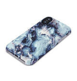 iPhone XS Max | iPhone XS Max - SPARKLE Ocean Marble Cover - Blå - DELUXECOVERS.DK