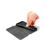 iPhone 6 / 6s | iPhone 6/6s - DG.MING™ Classical Læder Etui / Taske M. Pung - Sort - DELUXECOVERS.DK