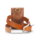 iPhone 6 / 6s | iPhone 6/6s - DG.MING™ Læder Bælte Sleeve M. Kortholder - Brun - DELUXECOVERS.DK