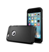 iPhone 6 / 6s | iPhone 6/6s - REALIKE© Hybrid Armor Håndværker Cover - Sort - DELUXECOVERS.DK