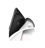 iPhone X / XS | iPhone X/Xs - PRO+ Design Mat Slim Silikone Cover - Hvid/Gennemsigtig - DELUXECOVERS.DK