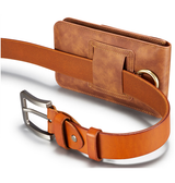 iPhone 6 / 6s | iPhone 6/6s - DG.MING™ Læder Bælte Sleeve M. Kortholder - Brun - DELUXECOVERS.DK