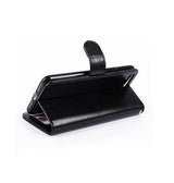 iPhone 6 Plus / 6s Plus | iPhone 6/6s Plus - Vintage 2-i-1 Læder Etui M. Aftageligt Cover - Sort/Grå - DELUXECOVERS.DK