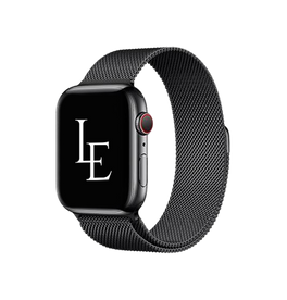 Apple Watch 38mm | Apple Watch (38/40/SE/41/42mm) - L'Empiri™ Milanese Loop - Sort - DELUXECOVERS.DK