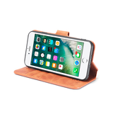 iPhone 7 / 8 / SE (2020/2022) | iPhone 7/8/SE(2020/2022) - DG.MING™ Classical Læder Etui / Taske M. Pung - Brun - DELUXECOVERS.DK