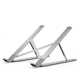 Mobil Stander | Multi-vinkel Stativ til Computer / MacBook - Sammenklappelige - Sølv - DELUXECOVERS.DK