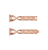 22MM | 22mm -  Diamant Rustfrit Stål Dame Urrem - Roseguld - DELUXECOVERS.DK