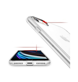 iPhone 7 / 8 / SE (2020/2022) | iPhone 7/8/SE(2020/2022) - DeLX™ Ultra Silikone Cover - Gennemsigtig - DELUXECOVERS.DK