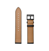 22MM | 22mm - Deluxe™ Honor Ægte Læder Rem - Sort - DELUXECOVERS.DK