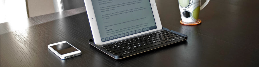 iPad cover med tastatur