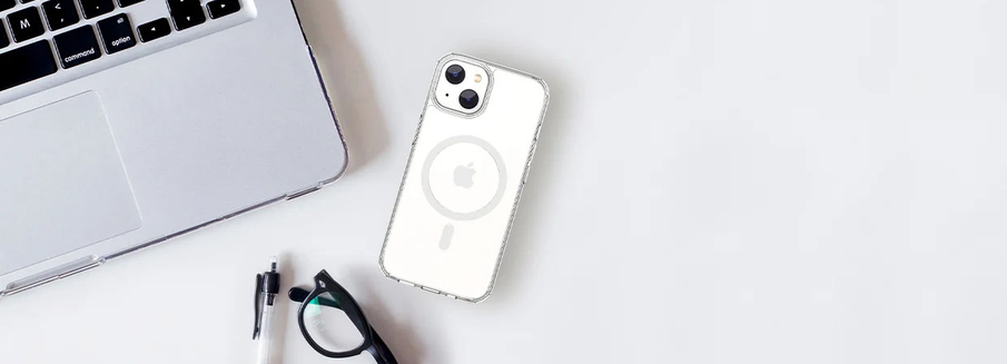 iPhone cover gennemsigtig