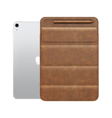 iPad 10.9" (2022) | iPad 11" (2025) / iPad 10.9" (2022) - DELUXE™ Trifold Læder Sleeve - Vintage Brun - DELUXECOVERS.DK