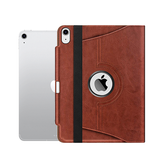 iPad 10.9" (2022) | iPad 11" (2025) / iPad 10.9" (2022) - Retro Diary™ Vintage 360° Onefold Læder Cover - Brun - DELUXECOVERS.DK