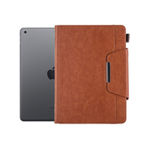 iPad Air 1 | iPad Air 1 (9.7") 2013 - Verona™ Multietui Ægte Læder Cover - Brun - DELUXECOVERS.DK