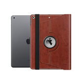 iPad 5 | iPad 5 - 9.7" - Retro Diary™ Vintage 360° Onefold Læder Cover - Brun - DELUXECOVERS.DK