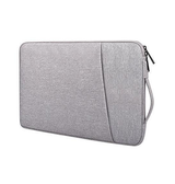 Macbook Sleeve | MacBook Pro 16" - DELUXE™ Himalaya Stof Sleeve - Grå - DELUXECOVERS.DK
