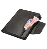 iPad 6 | iPad 6 - 9.7" - Verona™ Multietui Ægte Læder Cover - Sort - DELUXECOVERS.DK