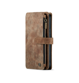 iPhone 15 Pro | iPhone 15 Pro - CaseMe™ Multifunktionel Læder Etui / Pung - Brun - DELUXECOVERS.DK