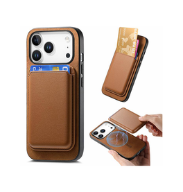 iPhone 17 Pro - Valora™ MagSafe Kortholder 2-i-1 Cover - Retro Brun