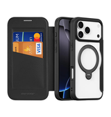 iPhone 17 Pro Max | iPhone 17 Pro Max - DUX DUCIS® 2-i-1 Cover M. MagSafe - Sort - DELUXECOVERS.DK