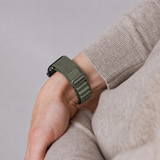 Apple Watch 38-42mm | Apple Watch (38/40/SE/41/42mm) - L'Empiri™ Trail-X Nylon Loop - Grøn - DELUXECOVERS.DK
