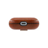 Airpods Pro 2 | AirPods Pro | Reallike™ Læder Beskyttelse Cover - Lysebrun - DELUXECOVERS.DK