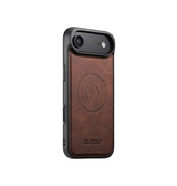 iPhone 17 Air | iPhone 17 Air - Suteni® 2-i-1 Læder Cover M. MagSafe - Brun - DELUXECOVERS.DK