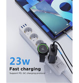 Vægoplader | <AAA>Samsung Watch - MagCold™ Trådløs Oplader & Vægoplader - 23W - Sort - DELUXECOVERS.DK