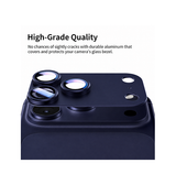 iPhone 17 Pro Max - XDCASE™ Armor Kamera Linse Beskyttelsesglas - Mørkeblå