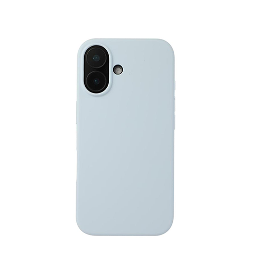 iPhone 17 | iPhone 17 - DeLX™ Pastel Silikone Cover - Cloudy Blue - DELUXECOVERS.DK