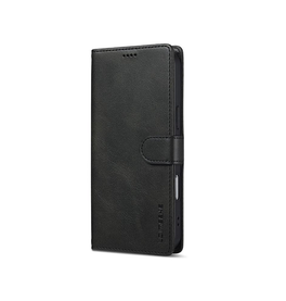 iPhone 17 Pro | iPhone 17 Pro - LC.IMEEKE™ Læder Cover M. Kortholder - Sort - DELUXECOVERS.DK