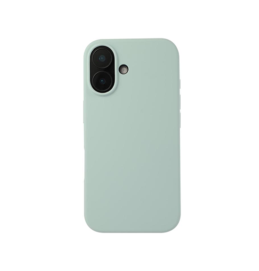 iPhone 17 | iPhone 17 - DeLX™ Pastel Silikone Cover - Moss Green - DELUXECOVERS.DK