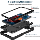 iPad Mini 6/7 (2021/2024) - ToughCase™ 360° Håndværker Cover - Sort