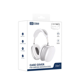 AirPods Max | AirPods Max (3-i-1) Silikone Cover Sæt – Hvid – XDCASE™ - DELUXECOVERS.DK