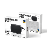 Bluetooth Højtaler | Bluetooth Højtaler Mini 5.0 - Sort - WEKOME™ - DELUXECOVERS.DK
