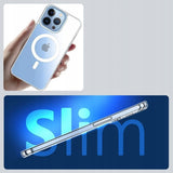 iPhone 7 / 8 / SE (2020/2022) | iPhone 7/8/SE(2020/2022) - DeLX™ MagSafe Silikone Cover - Gennemsigtig - DELUXECOVERS.DK