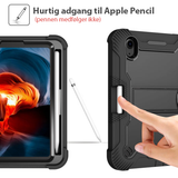 iPad Mini 6/7 (2021/2024) - ToughCase™ 360° Håndværker Cover - Sort