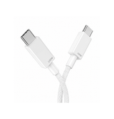 USB-C til USB-C | Fast-Charge Kabel – Hvid – 1m (100W)