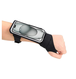 iPhone Løbeudstyr | iPhone 17 Air - NX Løbearmbånd Holder til Håndleddet - Sort - DELUXECOVERS.DK