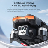 Drone | Professionel Drone V.2.0 - 4K Dual Kamera - Brushless - GPS - Sort - DELUXECOVERS.DK