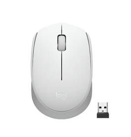 TrådløsMus | Logitech M172 - Trådløs Mus til Mac/Windows - 2.4GHz - Hvid - DELUXECOVERS.DK