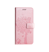 iPhone 16e | iPhone 16e - BUTTERFLY™ Læder Etui / Taske M. Pung - Rose - DELUXECOVERS.DK