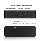 Bluetooth Højtaler | Bluetooth Højttaler Trådløs BT 5.0 Multifunktionel - Sort - DELUXECOVERS.DK