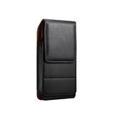 Motorola Moto | Motorola Moto G71 - Læder Bæltetaske / Etui M. Clip - Sort - DELUXECOVERS.DK