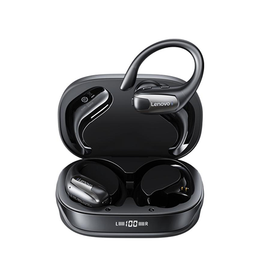 Lenovo® Trådløse Bluetooth-Høretelefoner M. Digitalt Display - Sort