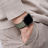 Apple Watch 42-49mm | Apple Watch (42/44/SE/45/46/49mm) - L'Empiri™ Trail-X Nylon Loop - Grøn - DELUXECOVERS.DK