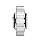 Apple Watch 38mm | Apple Watch (38/40/SE/41/42mm) - NX-Tech™ Raptor Stål Rem - Sølv - DELUXECOVERS.DK