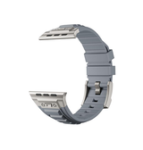 Apple Watch (42/44/SE/45/46/49mm) - High Stretch Armor Silikonerem - Lysegrå