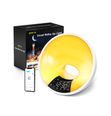 Smart Wake-up Lampe M. APP, Natlys og Solopgangseffekt